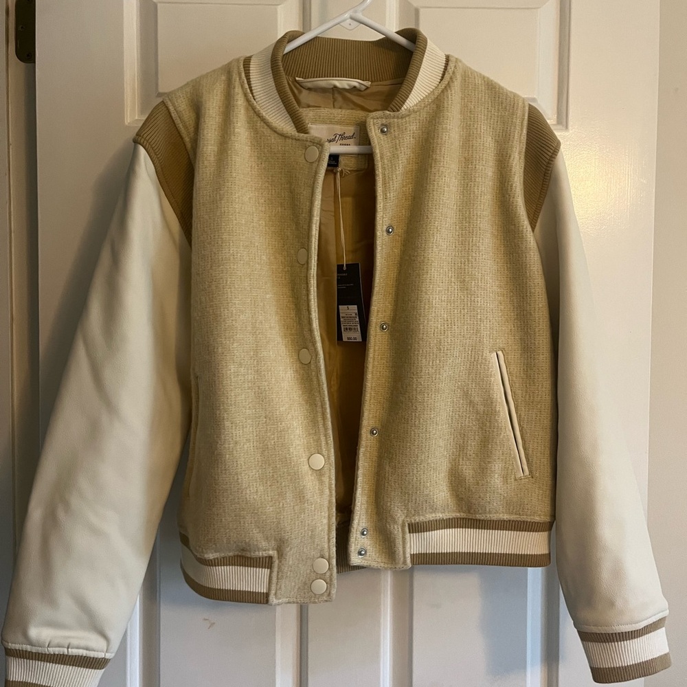 Bomber Button Up Jacket
